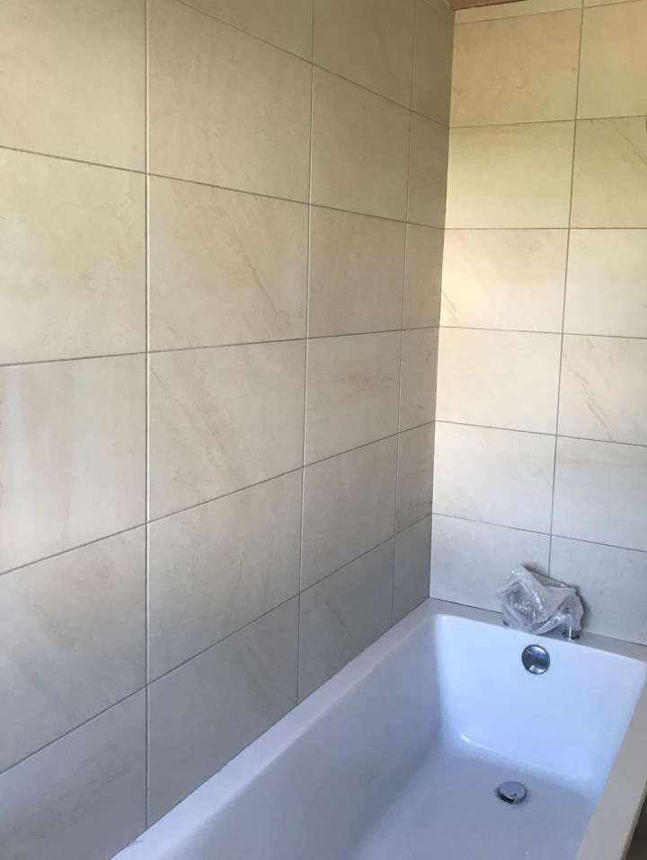 bathroom tiling